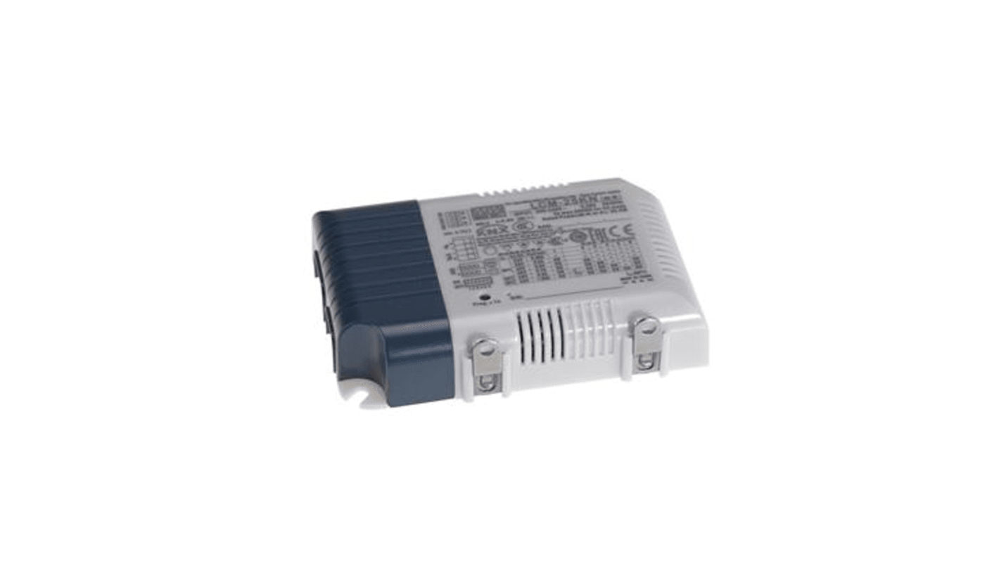 MEAN WELL LED Driver, 24 V, 28 V, 36 V, 42 V, 50 V, 54 V Output, 25W Output, 1.05 A, 350 mA, 500 mA, 600 mA, 700 mA