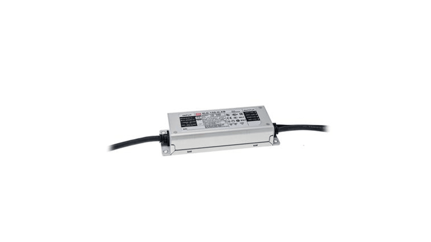 Driver LED corriente constante MEAN WELL XLG-150, IN: 100-305 V, OUT: 214V, 1.05A, 150W, regulable