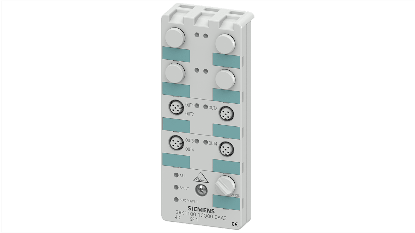 Siemens AS-I K60 Series Digital I/O Module for Use with Field Work