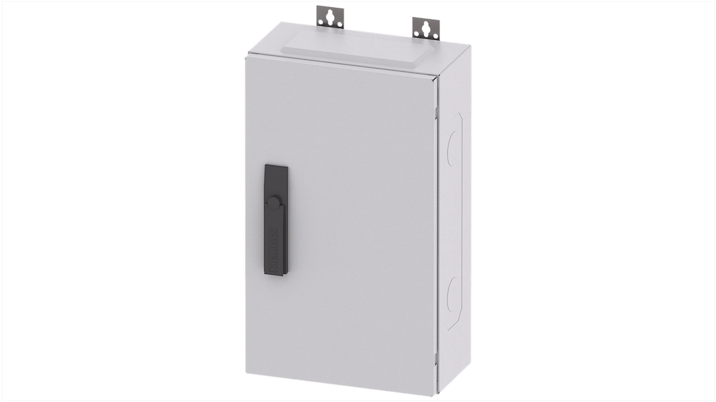 Siemens Cabinet Enclosure Type ALPHA 160 Series , 300 x 500mm, Steel DIN Rail Enclosure