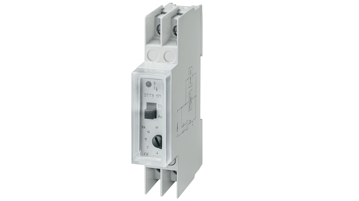 Siemens モニタリングリレー, NC, シャ-シ取付, 5TT3171