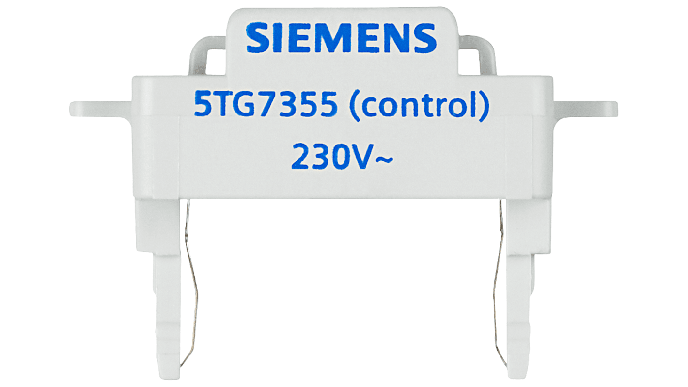 Siemens Illuminated Push Button Switch, Blue LED, 230V