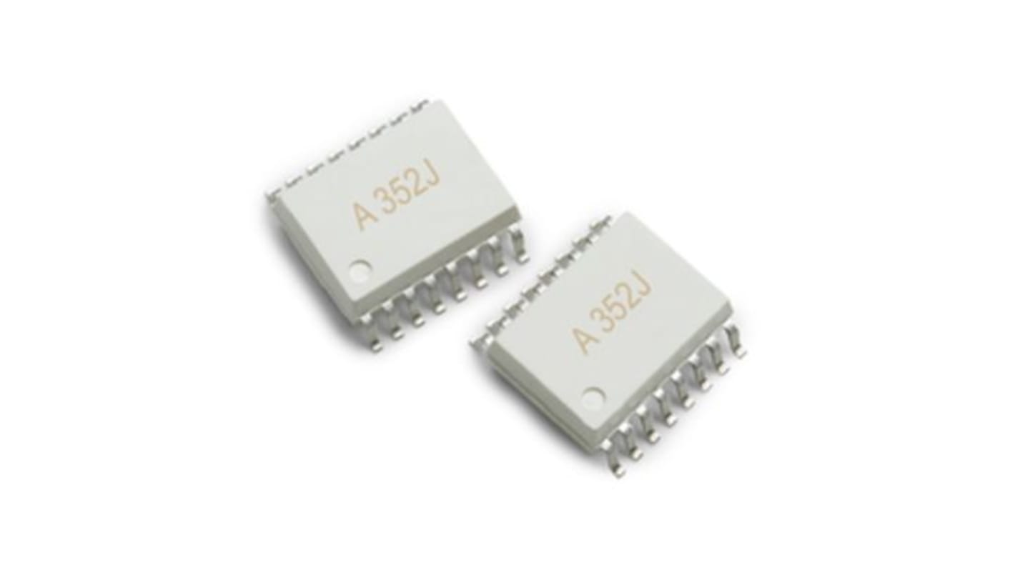 Broadcom (ブロードコム) フォトカプラ, 表面実装 チャンネル数：1, MOSFET出力, ACPL-352J-000E