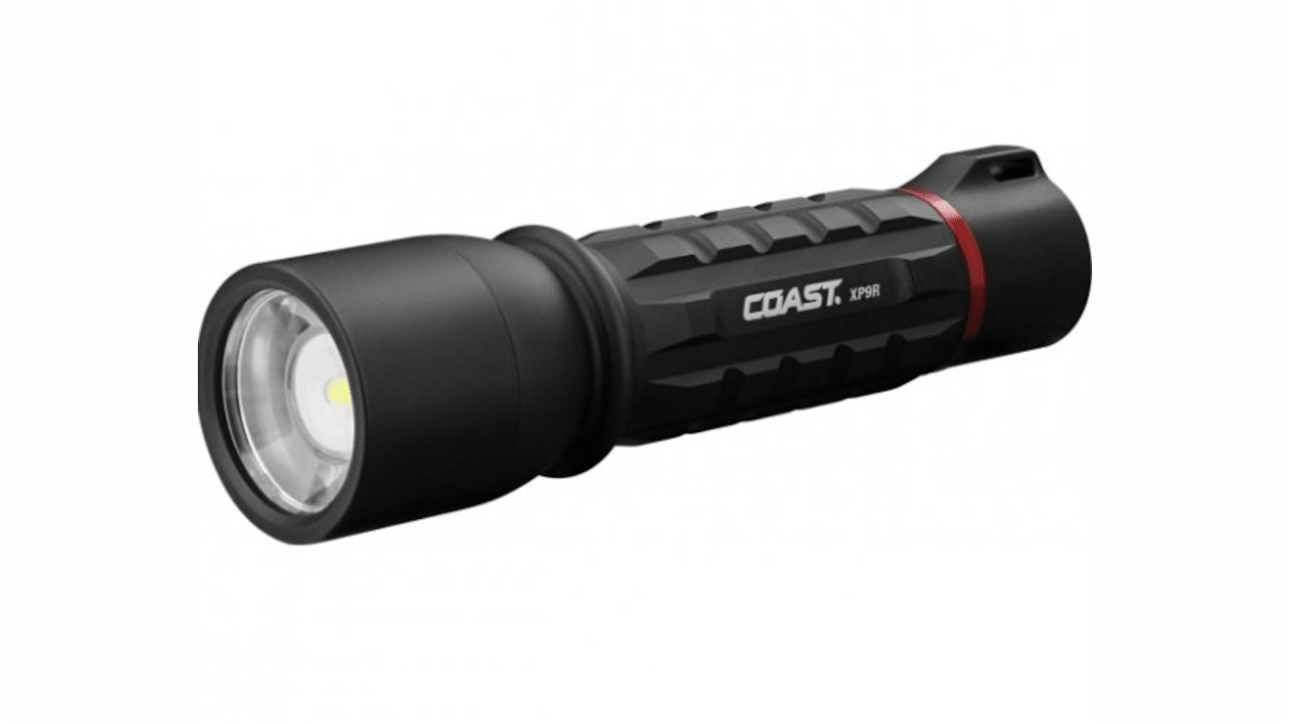 Coast 充电式LED手电筒, 1000 lm, LED, CR123电池, XP9R