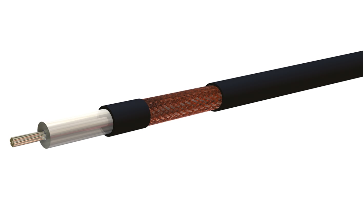 RS PRO, 100m, Stranded Coaxial, Unterminated50 Ω