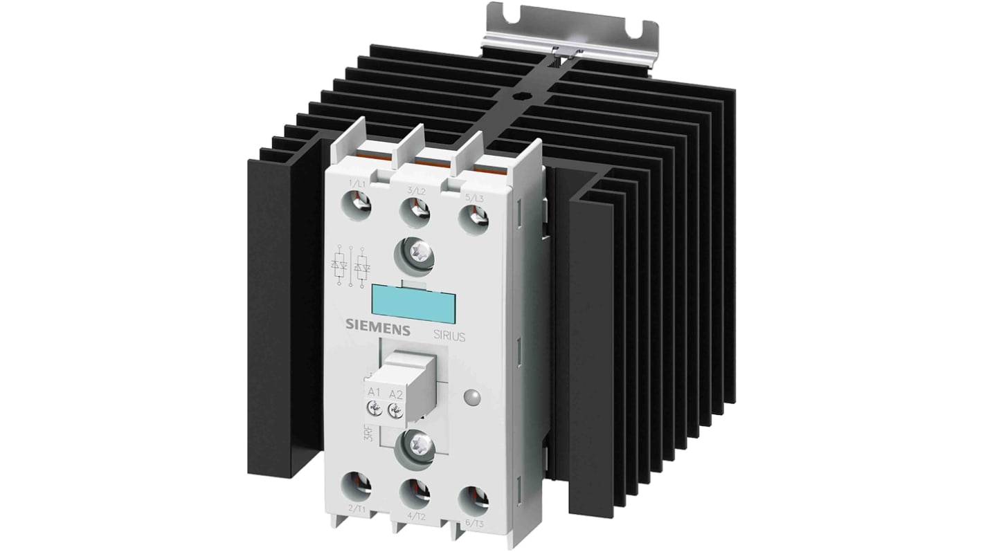 Relè a stato solido 3RF2440-1AB45, Fissaggio a vite, 40 A, 600 V, c.c. SIRIUS 3RF 3RF2