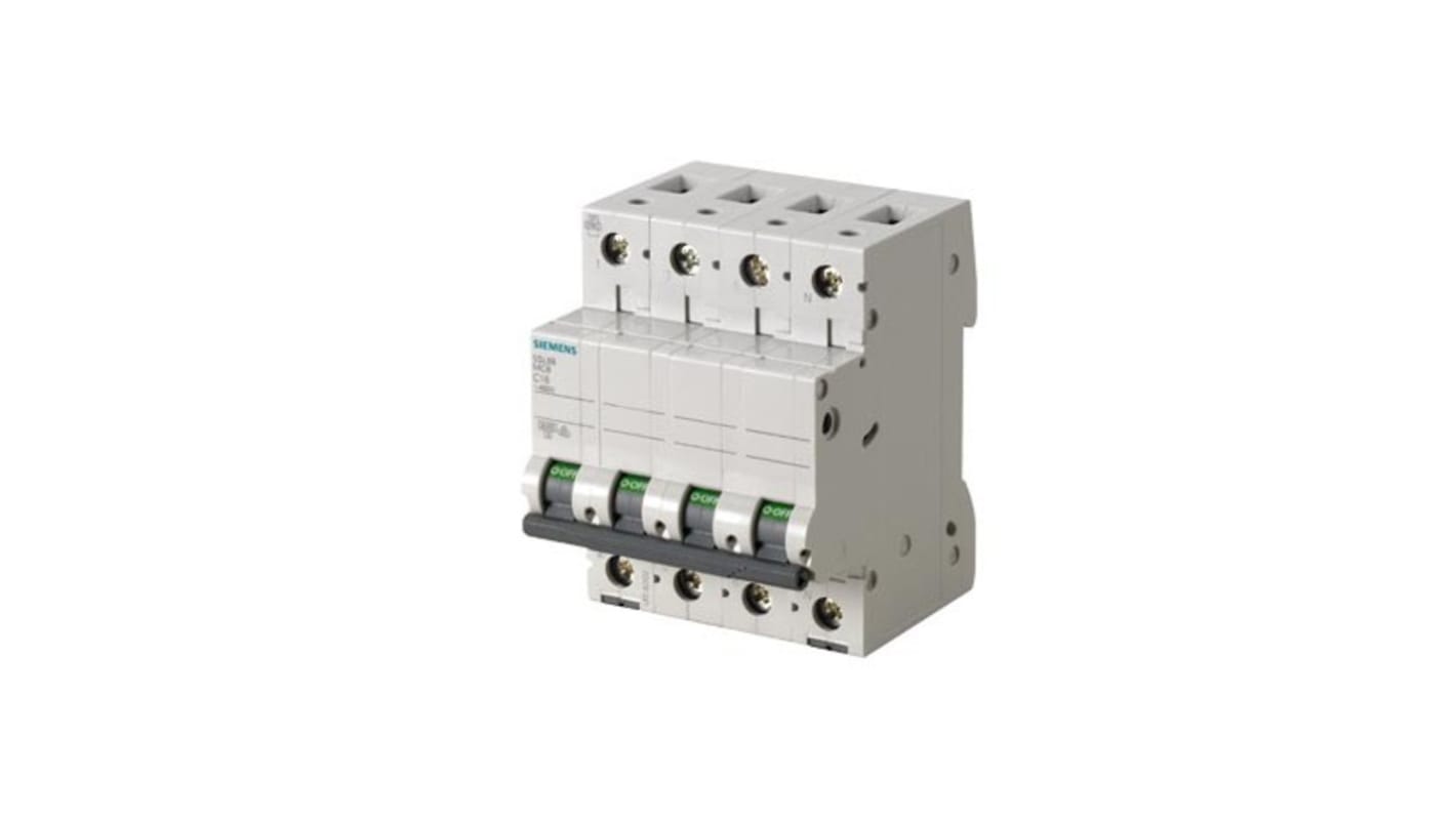 Siemens SENTRON 5SL6 MCB, 3P+N, 32A Curve C