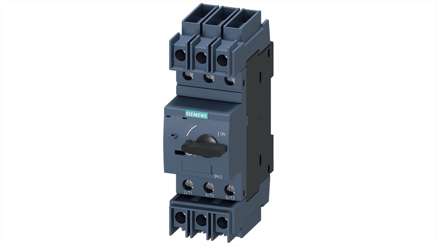 Unità base del motore Siemens, protezione 3RV27, 3 ingressi, 3 uscite, 230 V, 10 A SIRIUS