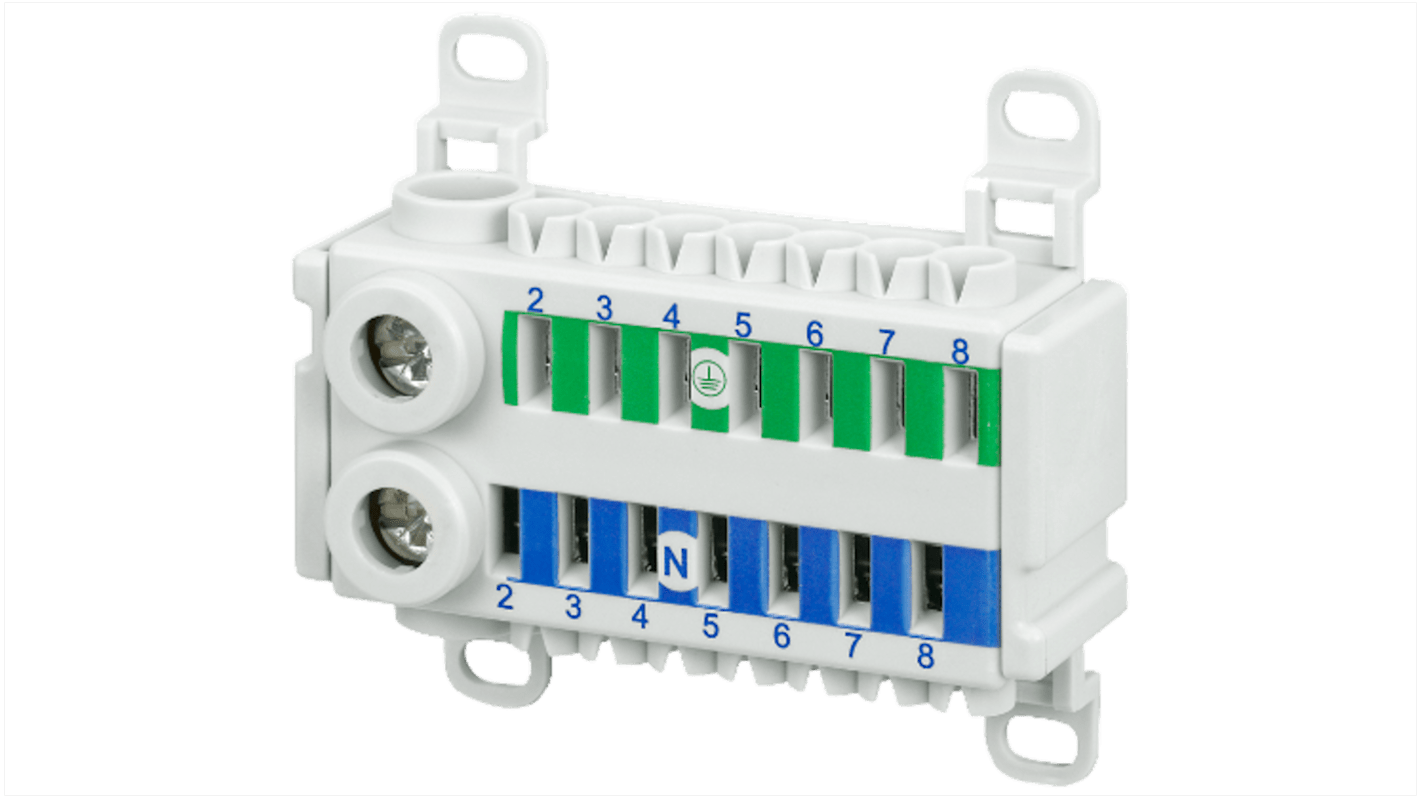 Terminales de conexión Siemens 8GS4034-3 Alpha para uso con ALPHA 400-ZS