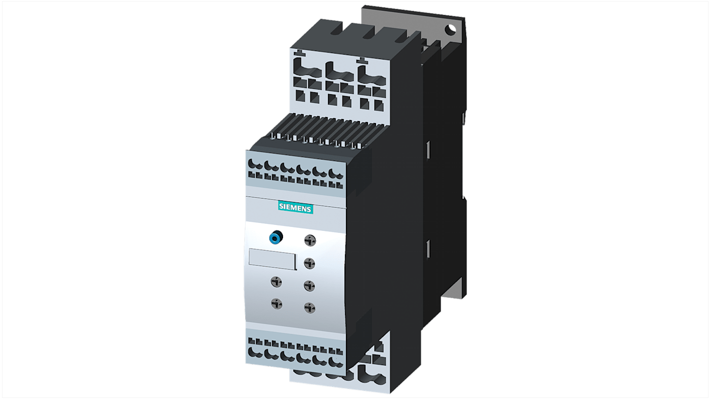 Siemens SIRIUS 3RW Soft Starter, , 11 kW, 400 V, 3 Phase