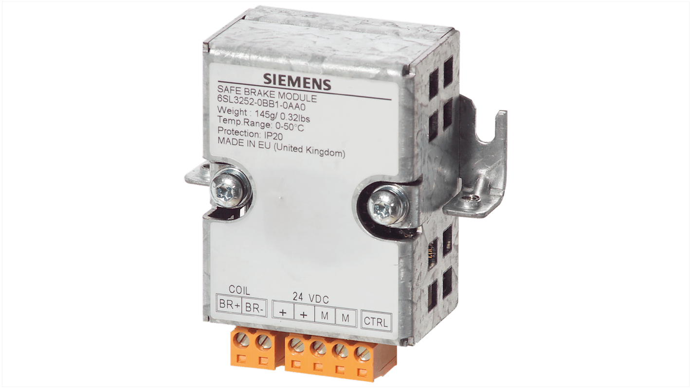 Relè di sicurezza Siemens, 24V, 2 canali