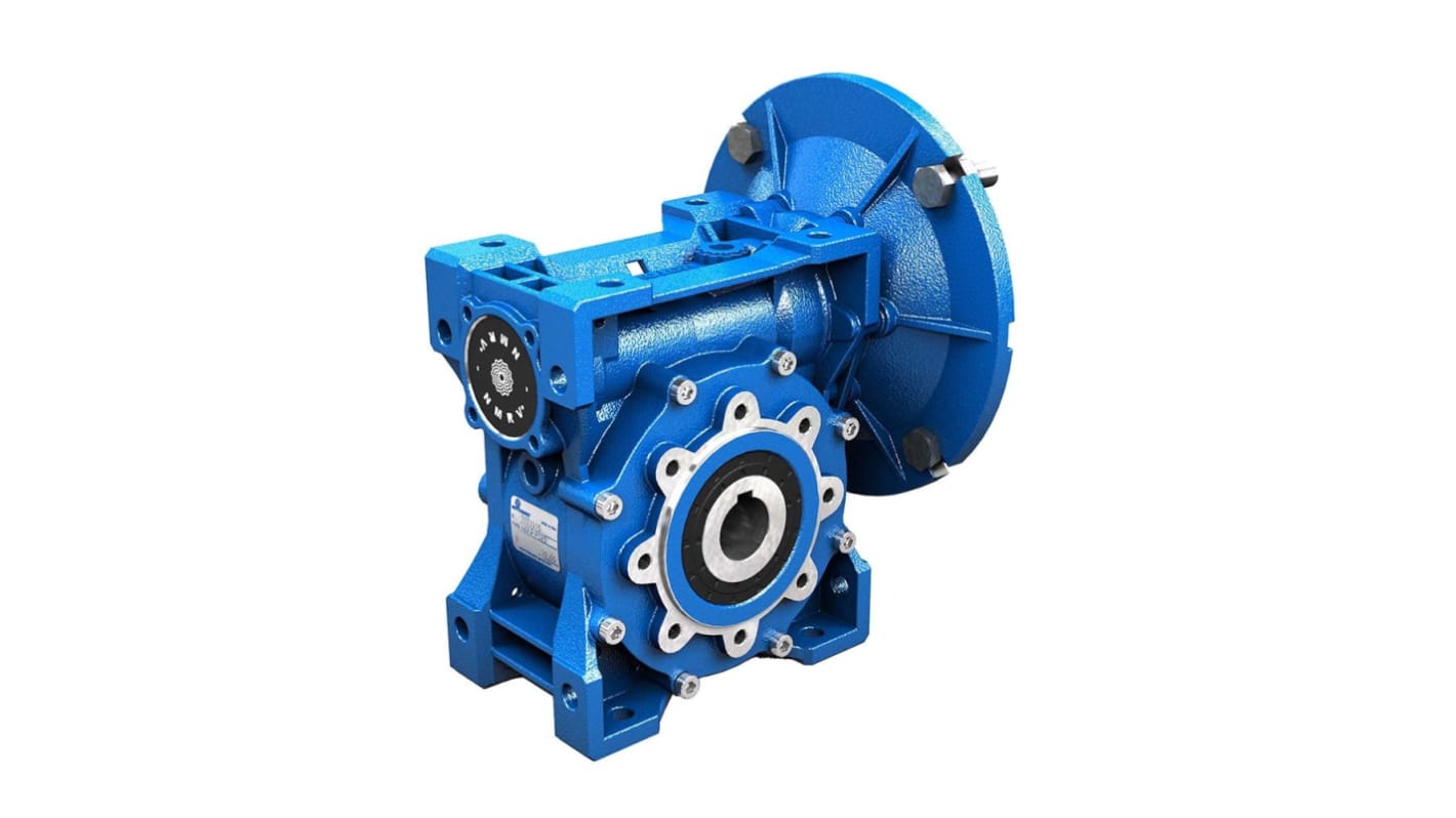 Motovario Worm Gearbox, 40:01:00 Gear Ratio, 58 Nm Maximum Torque