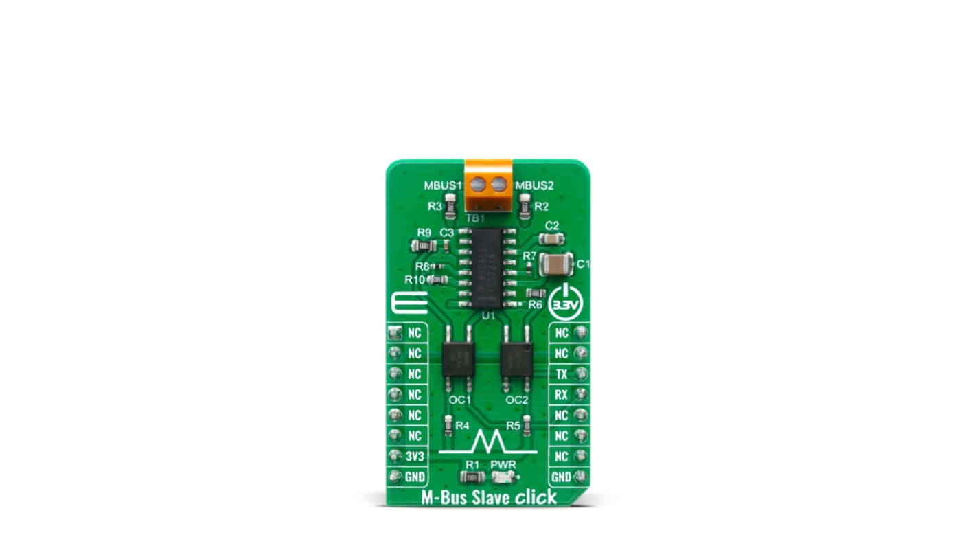 MikroElektronika M-Bus Slave Click TSS721A Adapter Board for TSS721A MIKROE-4137