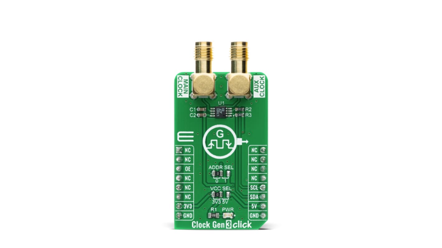 MikroElektronika Clock Gen 3 Click, 使用于LTC6904, LTC6904芯片