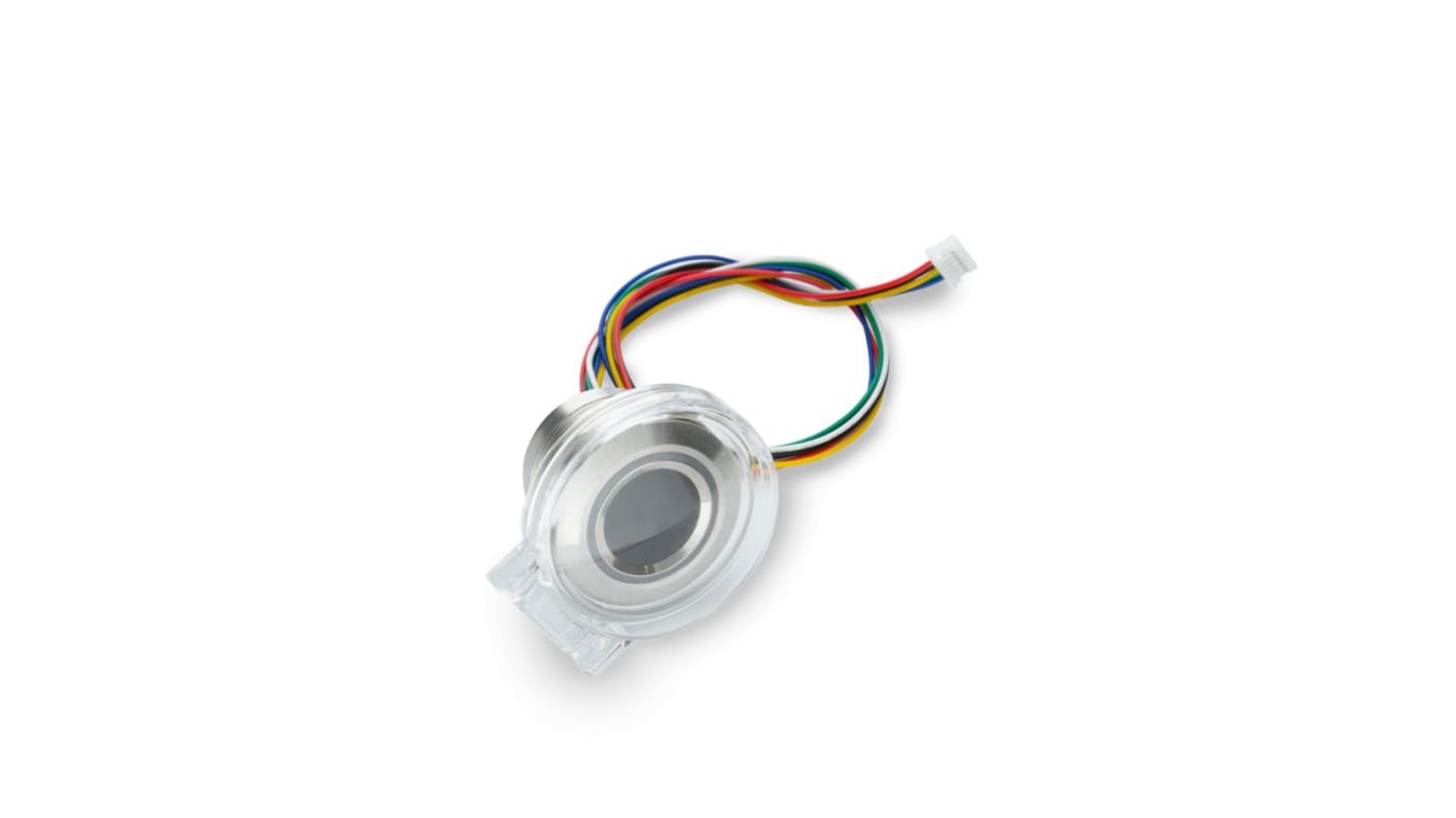 MikroElektronika Fingerprint Sensor with Two-Color LED Ring Fingerprint Sensor Development Kit for GROW R503