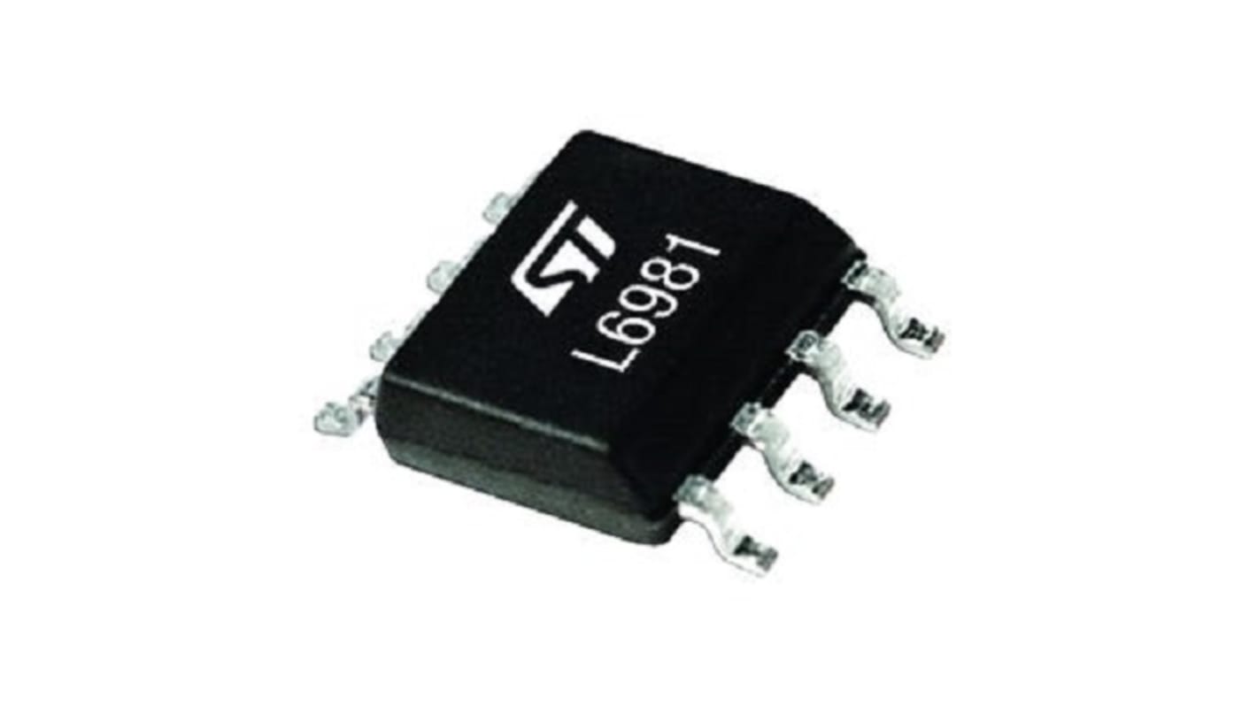 STMicroelectronics, L6981NDR Step-Down Switching Regulator, 1-Channel 1.5A Adjustable 8-Pin, SO8