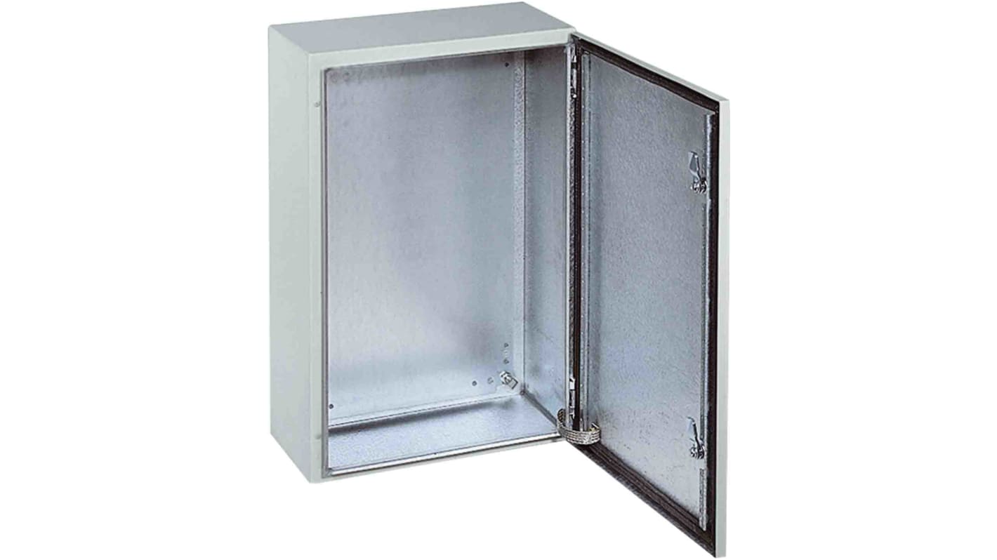 Szafka ścienna rozdzielcza 400 mm 300 mm 200mm Stal ocynkowana Schneider Electric, z drzwiami zwykłymi RAL 7035
