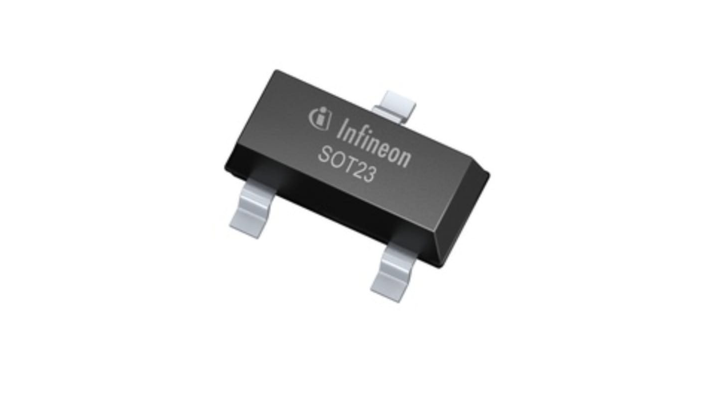Infineon 30V 200mA, Dual Schottky Diode, 3-Pin SOT-23 BAT5406E6327HTSA1
