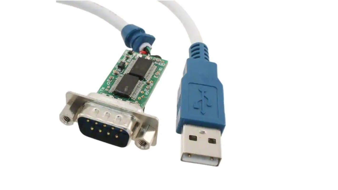 FTDI Chip RS232 USB A D-sub, 9 Pin Male Converter Cable