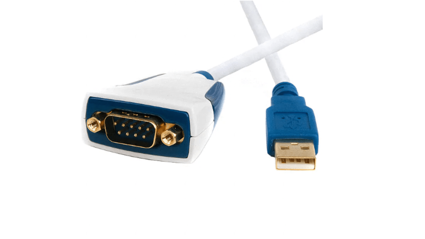 FTDI Chip RS232 USB A D-sub, 9 Pin Male Converter Cable