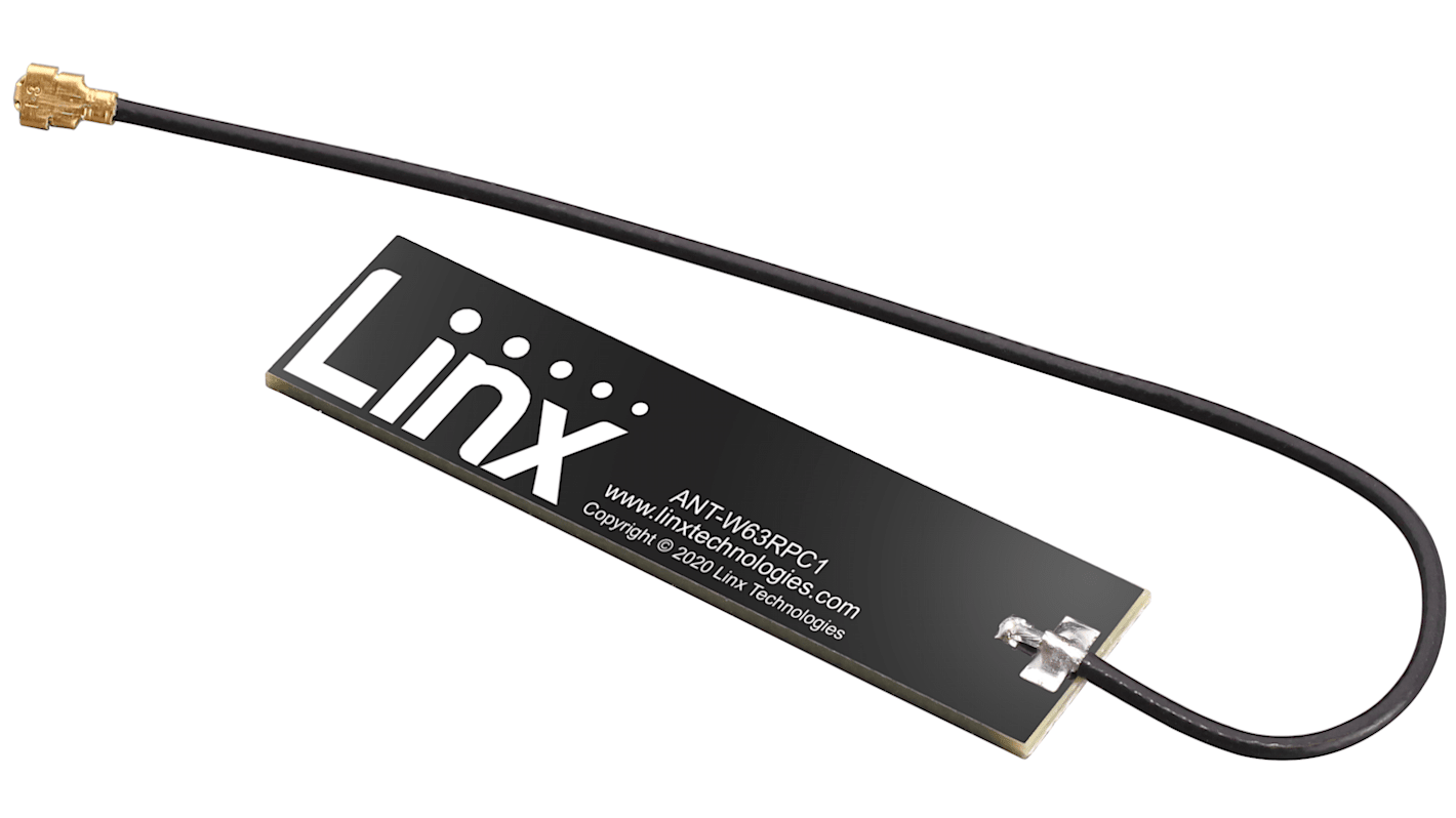 Linx 全向外置WiFi天线, 2.4 GHz,5 GHz,6 GHz, 胶粘安装