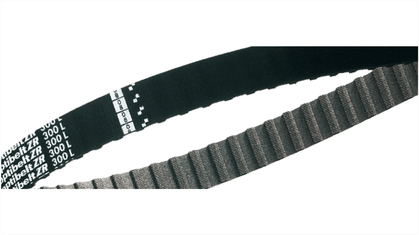 OPTIBELT タイミングベルト, 幅:7mm, 長さ:508mm, 100歯, 5mmピッチ