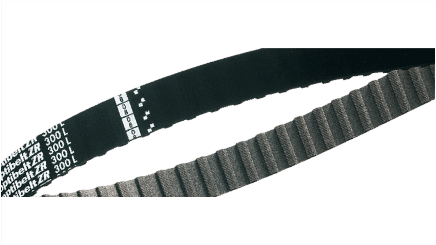 OPTIBELT Gummi Zahnriemen 72 Zähne, Teilung 12.7mm, Maße 76.2mm x 914mm