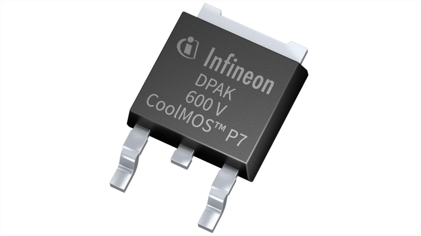 Infineon N-Channel MOSFET, 6 A, 600 V, 3-Pin DPAK IPD60R600P7SAUMA1