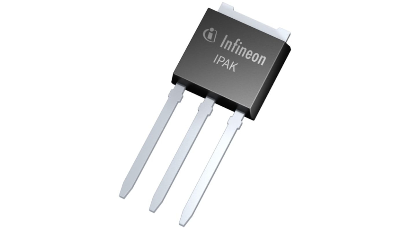 Infineon CoolMOS™ CE IPU60R1K5CEAKMA2 N-Kanal, THT MOSFET 600 V / 5 A, 3-Pin IPAK (TO-251)