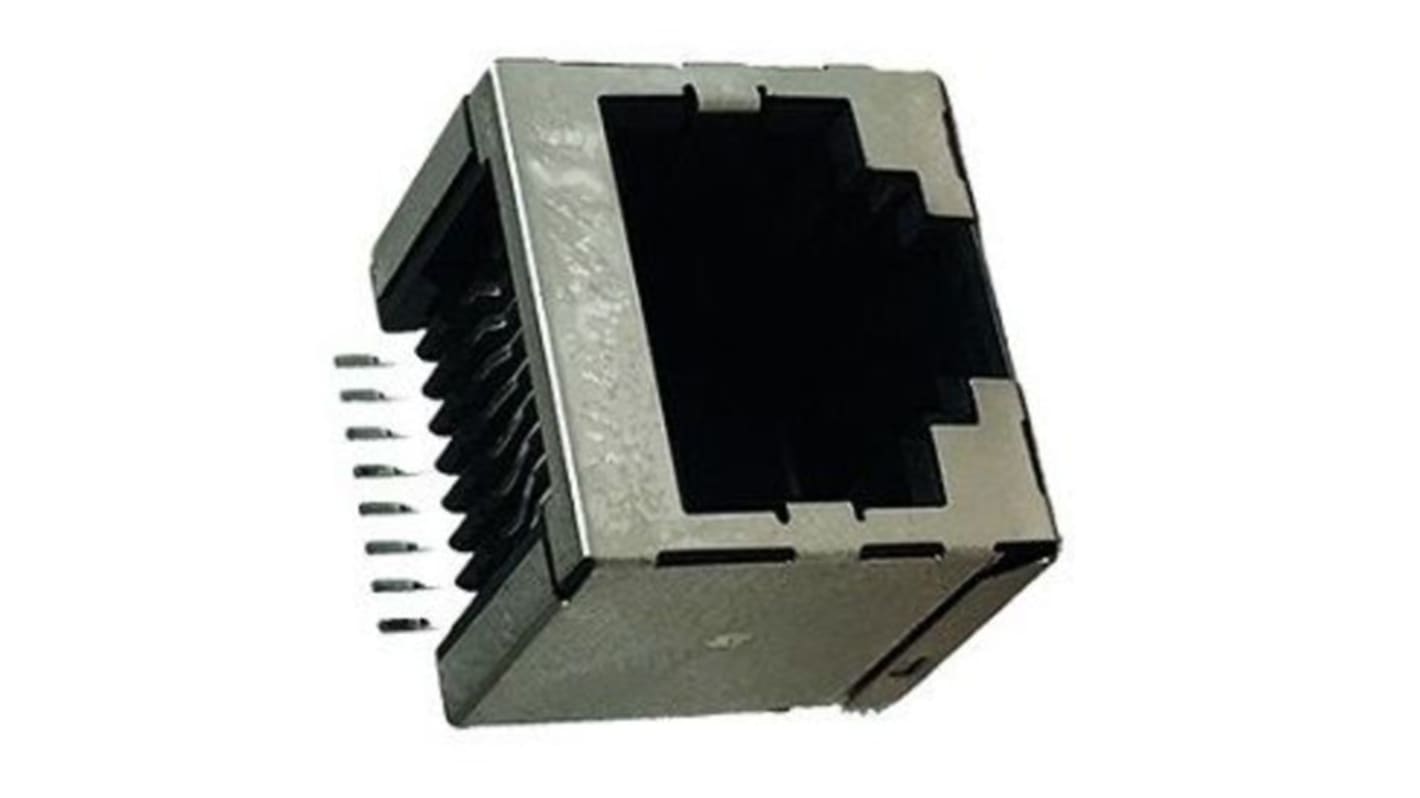 Amphenol Communications Solutions RJE23 Series Female RJ22 Connector, PCB Mount 1 Port 4P4C -Way