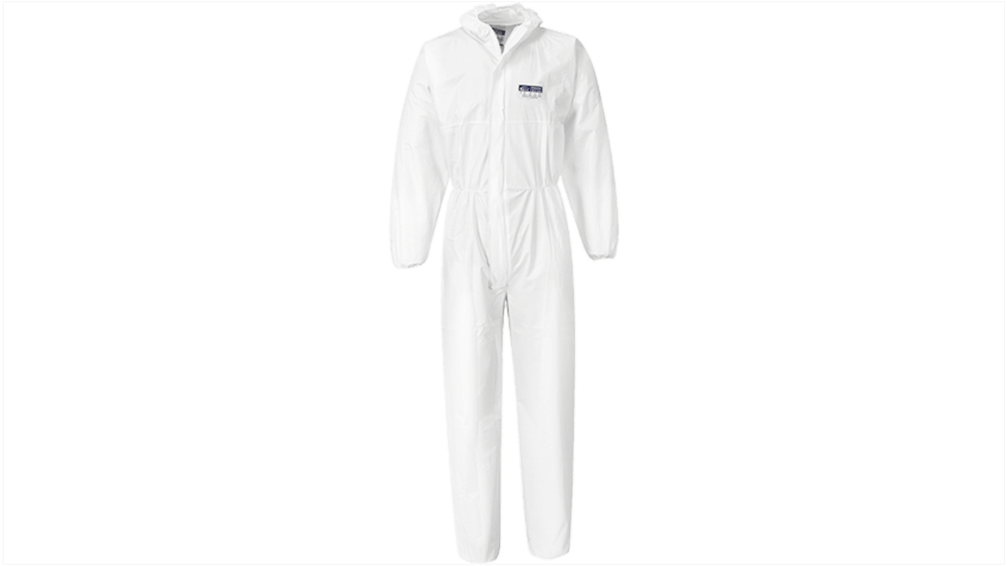 Portwest White Overall, L