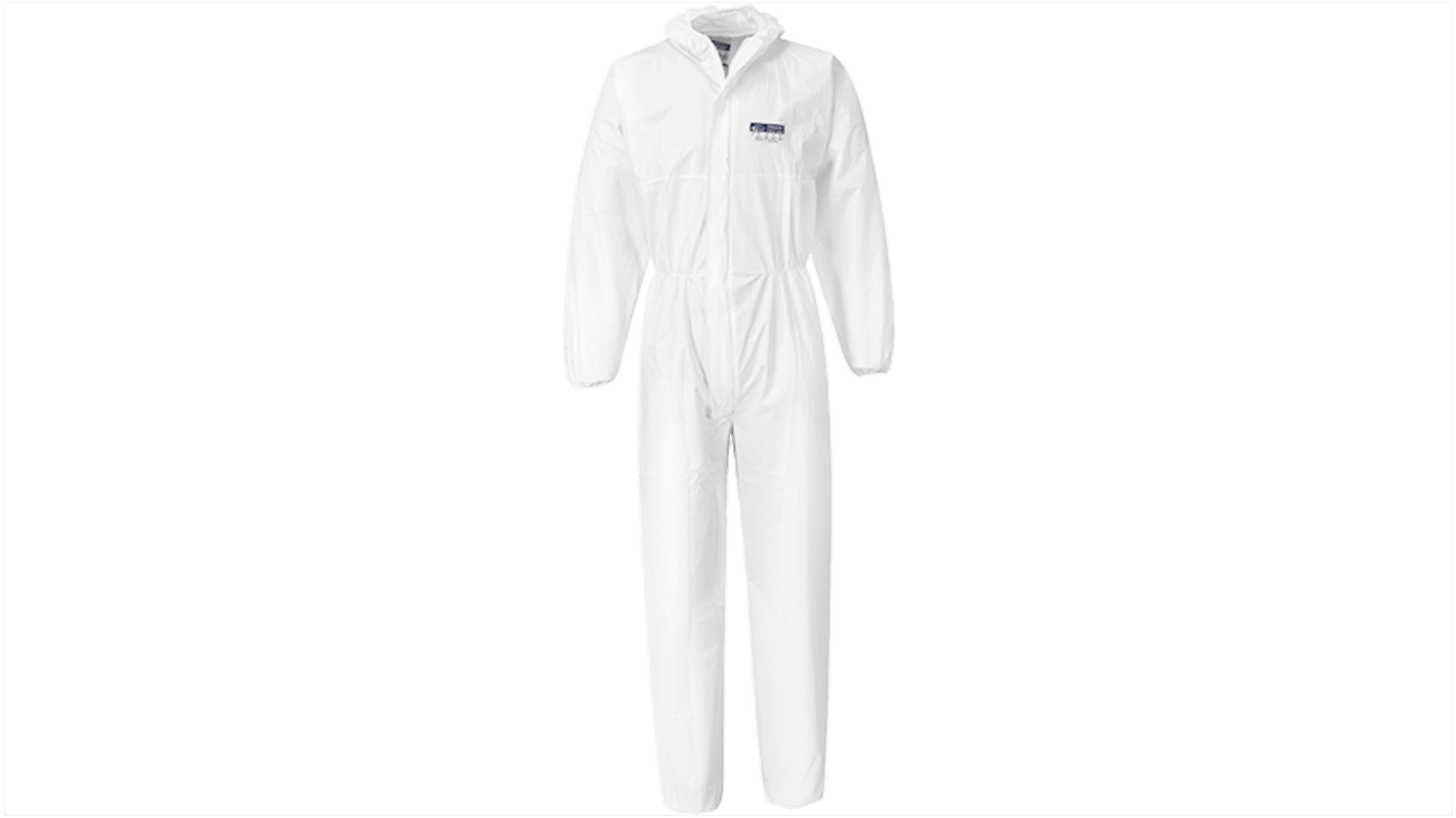 Portwest White Overall, M