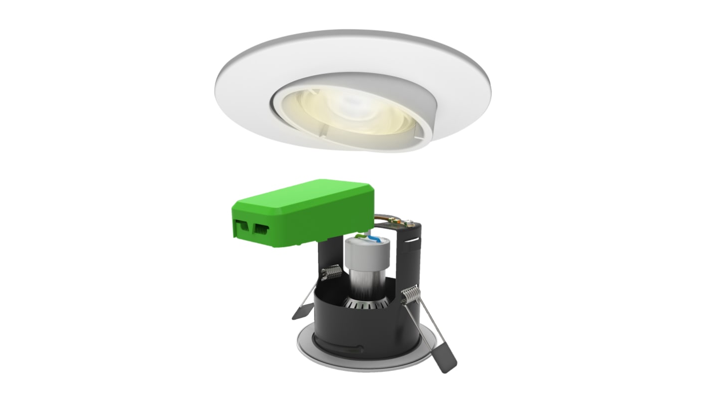 4lite UK Smart LED Downlight 4.9 W Smart Ceiling Light 2700 → 6500K