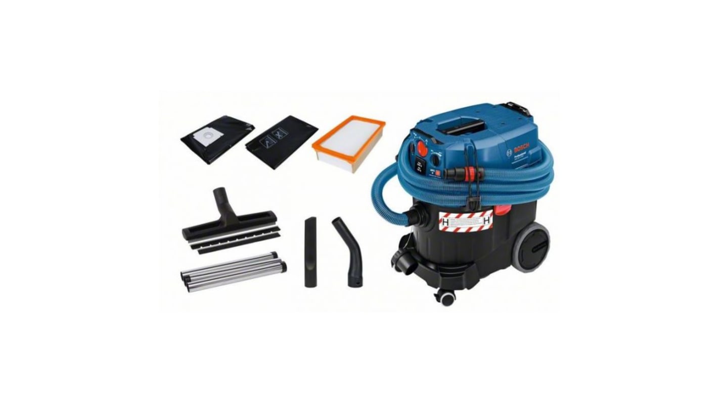 Bosch GAS 35 H AFC Floor Vacuum Cleaner Dust Extractor for Wet/Dry Areas, 110V ac