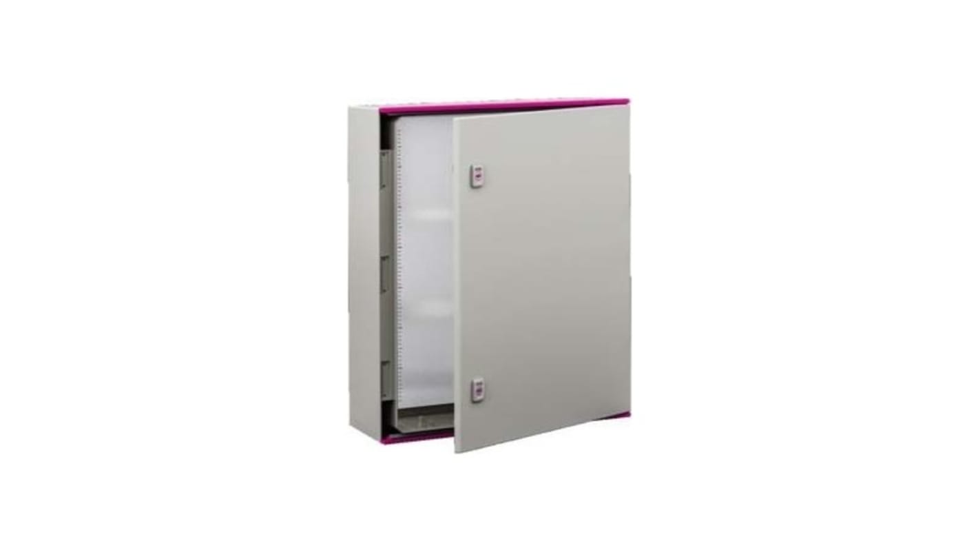 Rittal AX GF Polyester Wandgehäuse RAL 7035, grau IP66, HxBxT 400 mm x 400 mm x 200mm