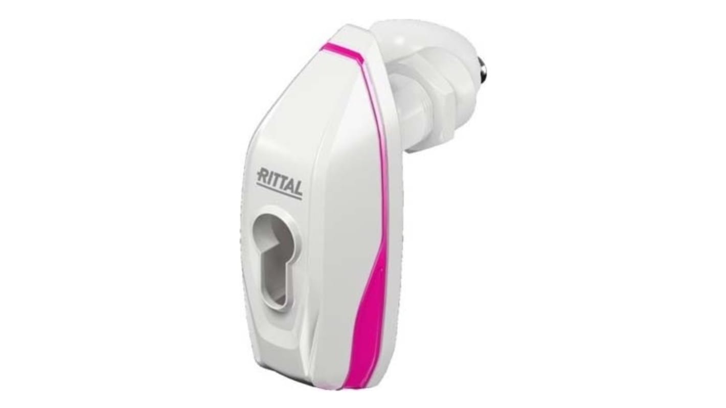 Rittal RAL7035 Die Cast Zinc Locking Handle