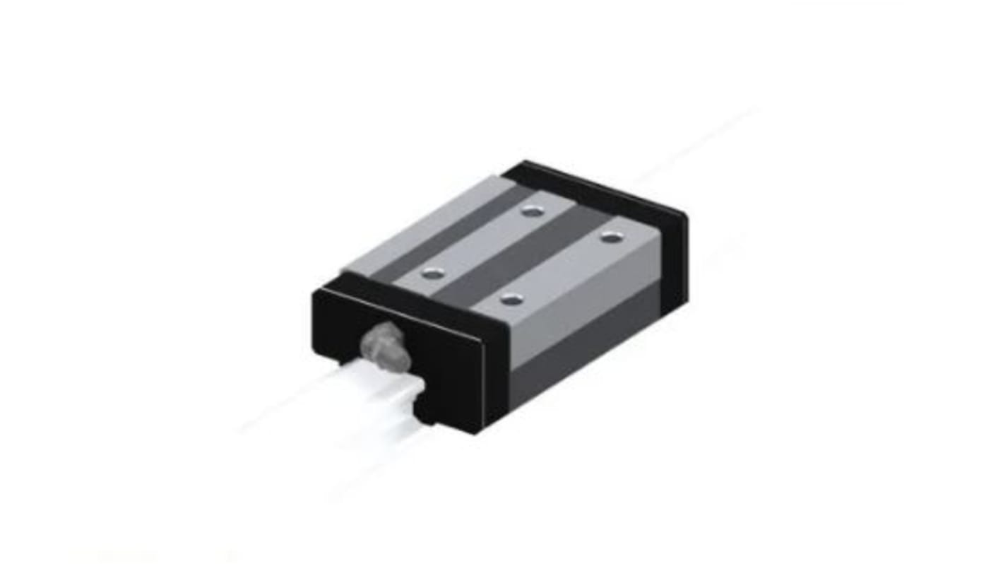 THK 直线导轨滑块, 用于43mm轨宽, 75mm长 x 43mm宽, 动态13600N, 海矿资源公司系列