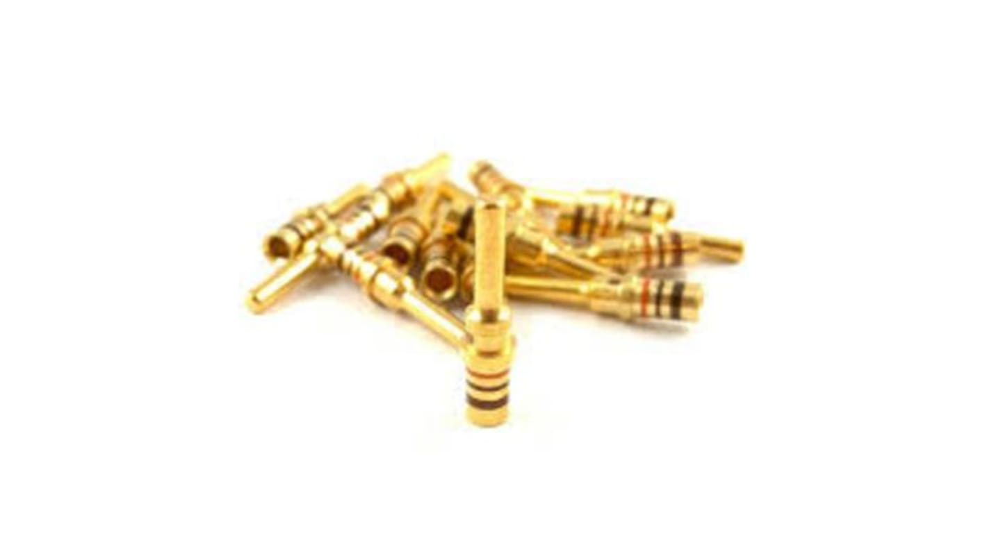 TE Connectivity DEUTSCH Kfz-Anschlussklemme Stecker, Stift Gold-beschichtet