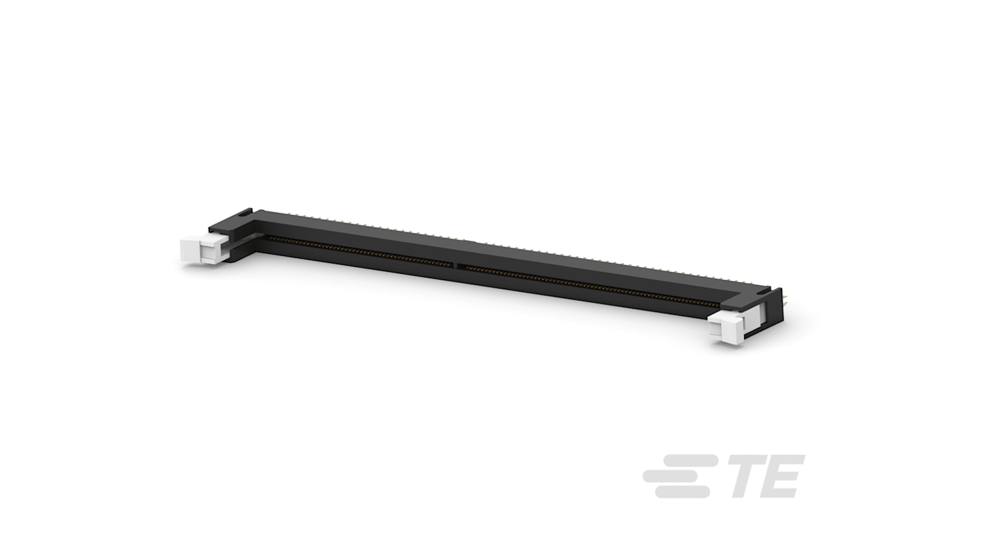 TE Connectivity 1mm Pitch 240 Way, Vertical Through Hole Mount DIMM Socket ,1.5 V ,750mA