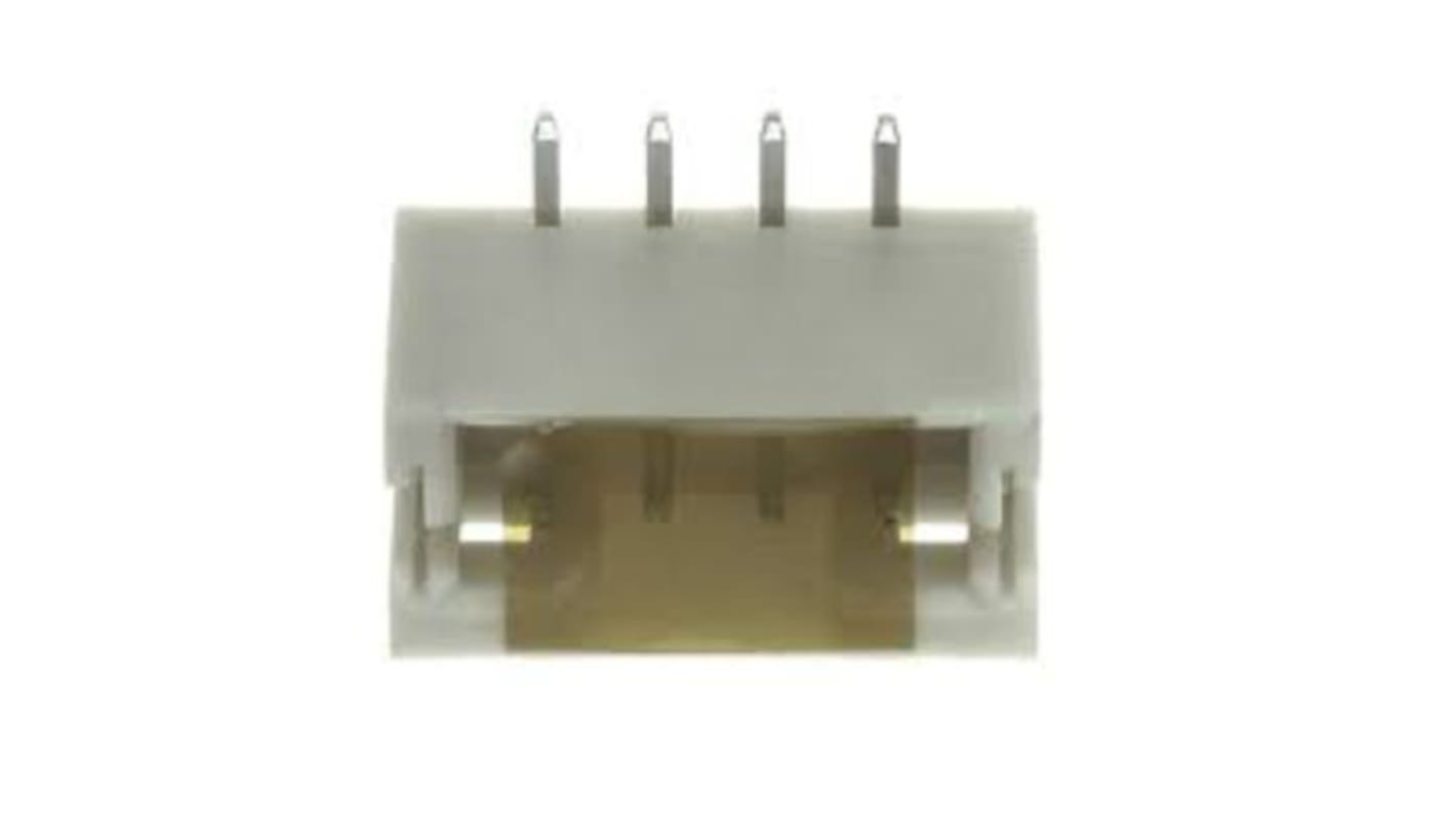 TE Connectivity HPI Series Vertical Surface Mount PCB Header, 2 Contact(s), 2.0mm Pitch, 1 Row(s), Shrouded