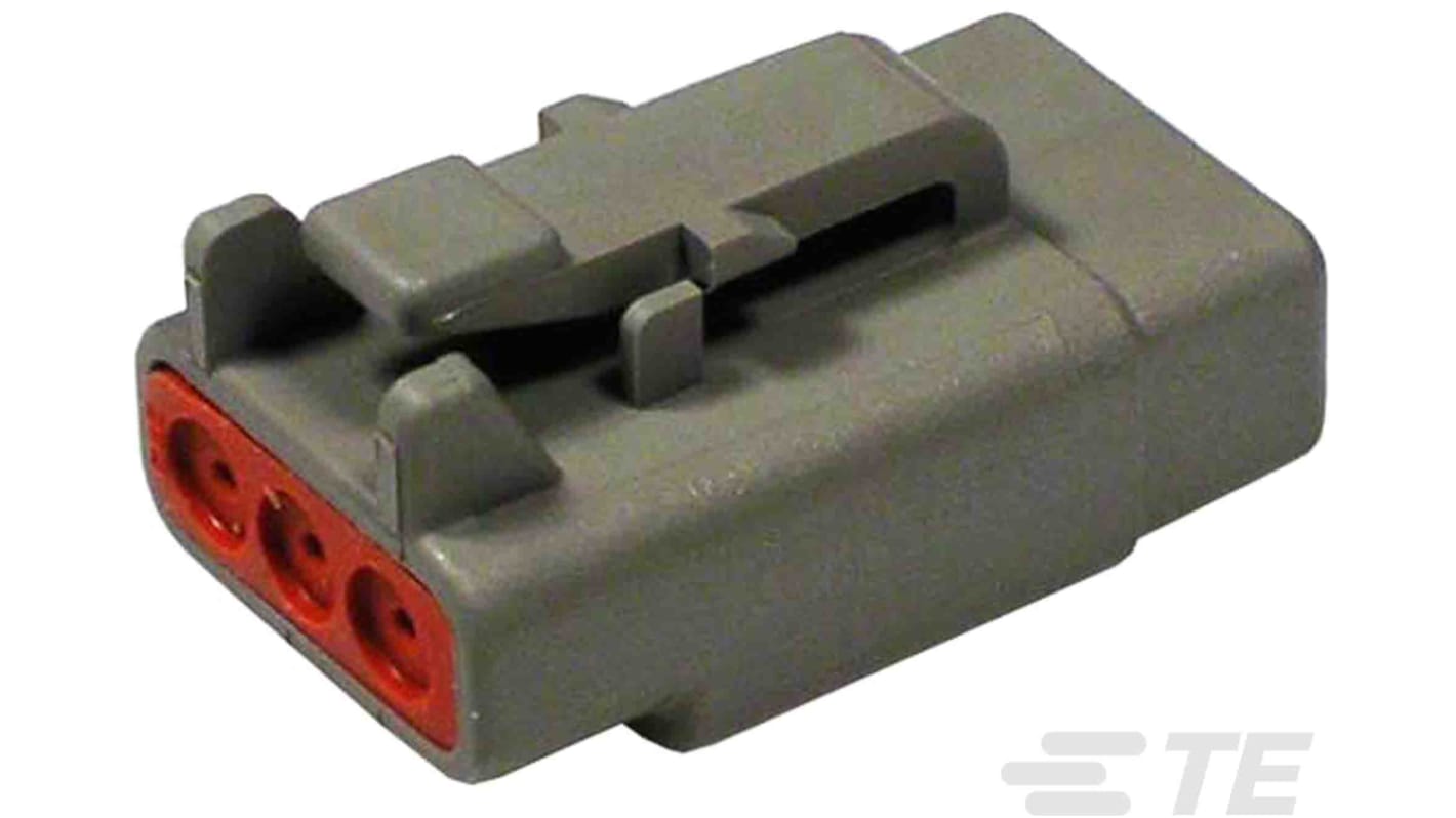 TE Connectivity, DTM Automotive Connector Socket 3 Way DTM06-3S