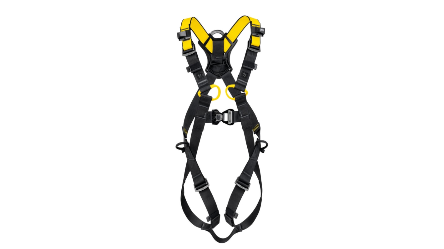 Petzl C073BA01 Front & Rear Attachment Safety Harness, 140kg Max, 1