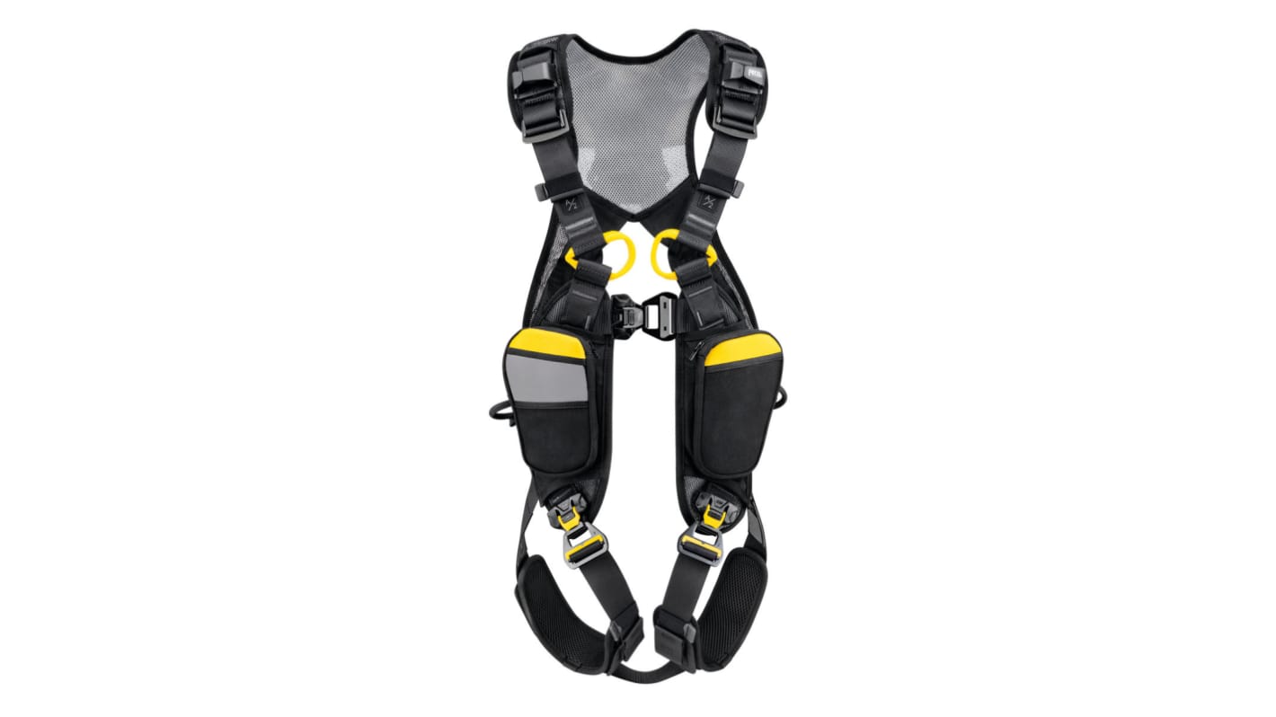 Petzl C073FA01 Front & Rear Attachment Safety Harness, 140kg Max, 1