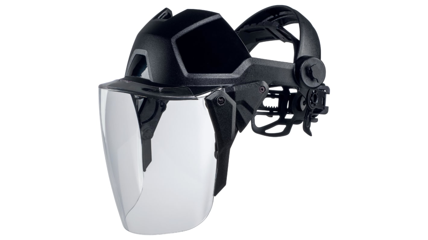 uvex Clear Flip Up PC Face Shield, Resistant To High Speed Particles