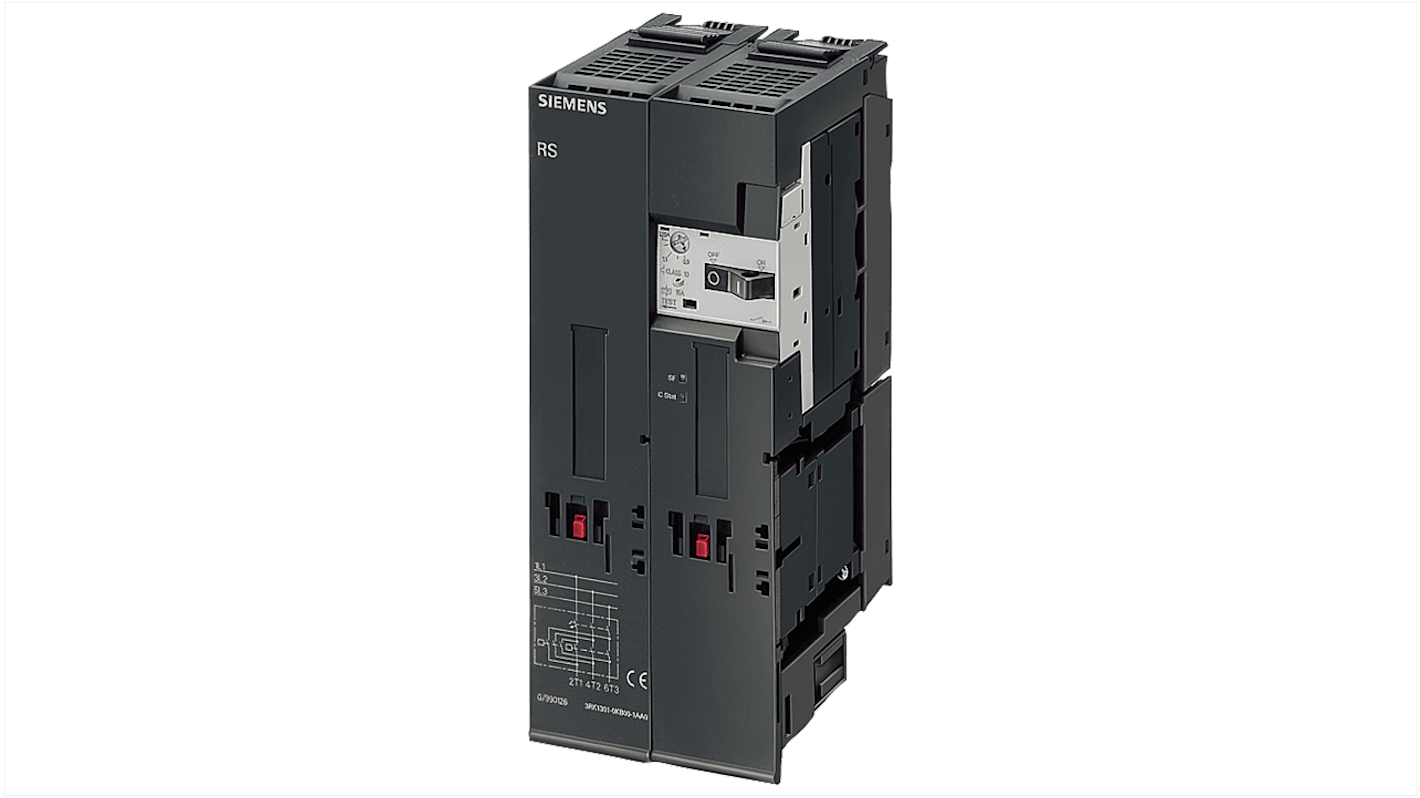 Siemens RS1-X Motor Starter, Reversing, 0.18 kW, 400 V ac, 3 Phase, IP20