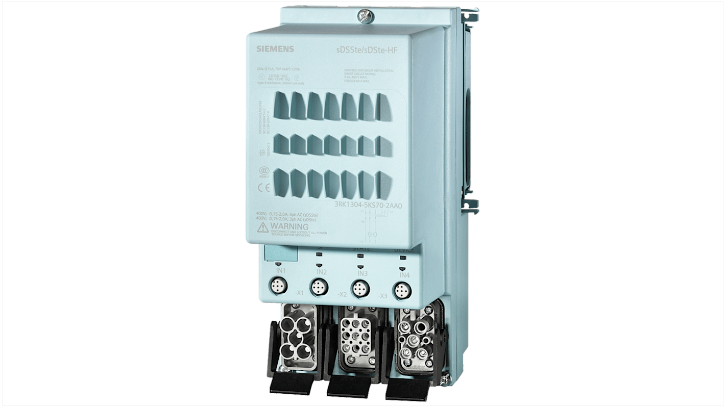 Siemens SIMATIC Motor Starter, 0.9 kW, 400 V ac, IP65