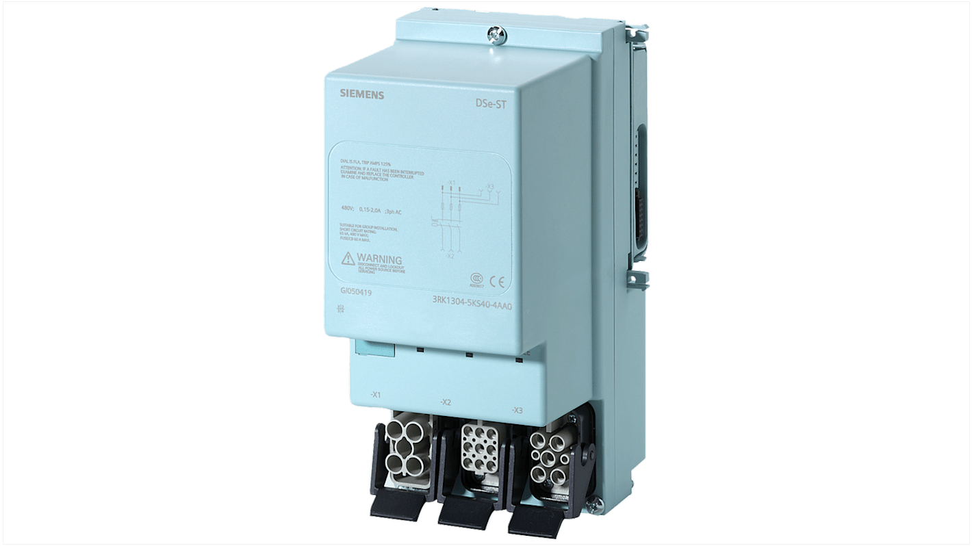 Siemens SIMATIC Motor Starter, 5.5 kW, 400 V ac, IP65
