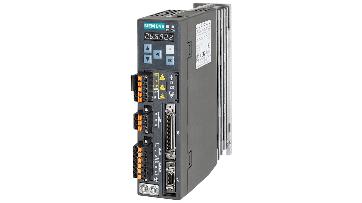 Rs-Online Inverter Siemens 0 2 kW 240 V c.a. 1 fase 66Hz