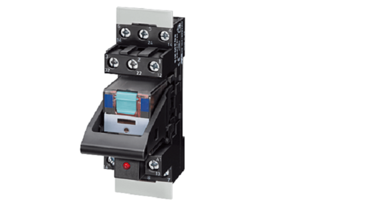 Relè di accoppiamento Siemens serie LZS, bobina 115V ca