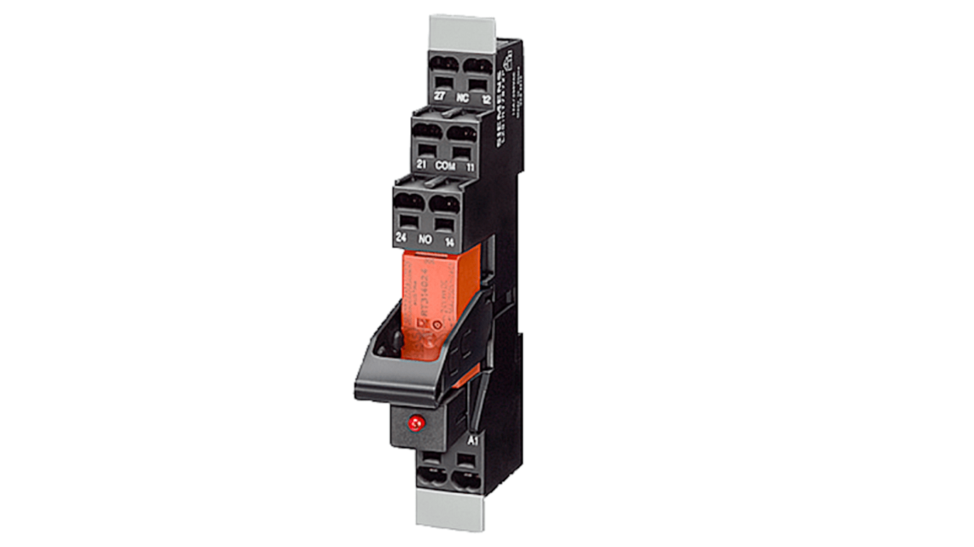 Siemens LZS Series Coupling Relay, 24V dc Coil